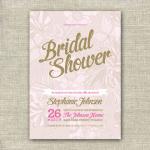 Bridal Shower Invitation Card - Printable Digital..