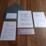 Wedding Invitation Suite - Bliss Wedding Range
